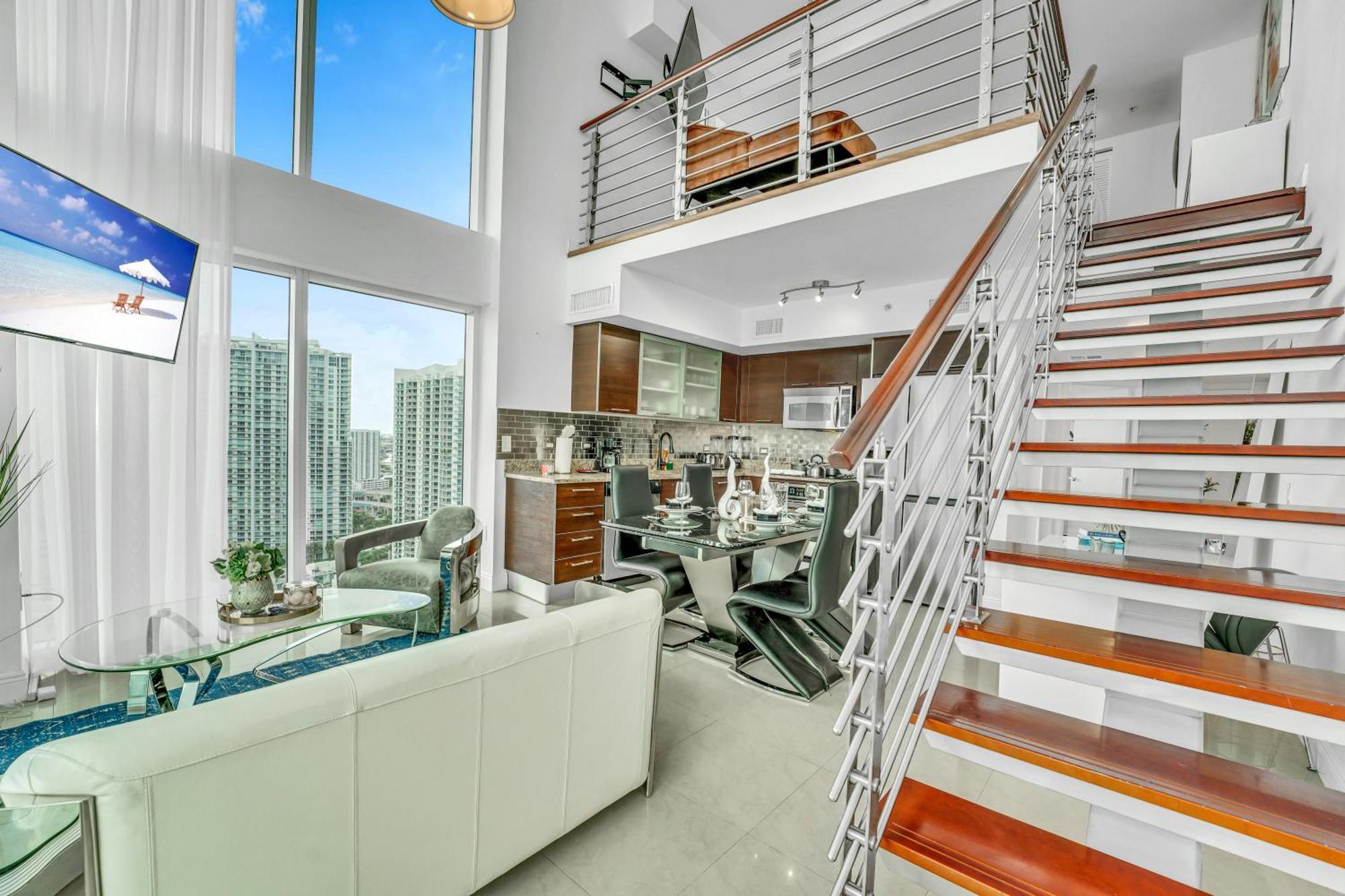 Вилла Modern 2 Story Loft 2Br With Breathtaking Views Майами Экстерьер фото